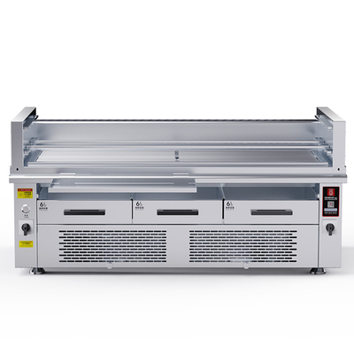 商用無煙バーベキューグリル 15KW 高温