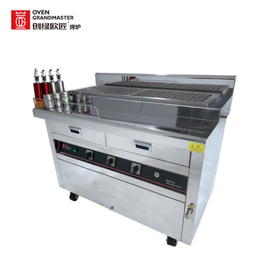 購入 電気商業バーベキューのグリルのオーブン220V 15KWの極度の速度 online manufacture
