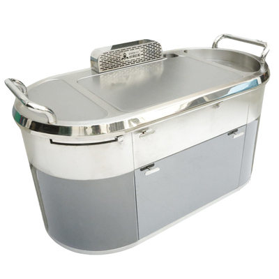 購入 GREENARK TO14 ステンレス スチール モバイル テパニヤキ グリルテーブル 8KW オンライン製造