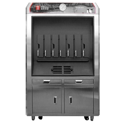 購入 オーブンの団長380Vの単層の4匹の格子商業魚のグリル機械 online manufacture