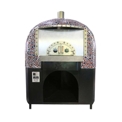 購入 電気 丸いイタリア ピザ オーブン 500°C 商用品 オンライン製造