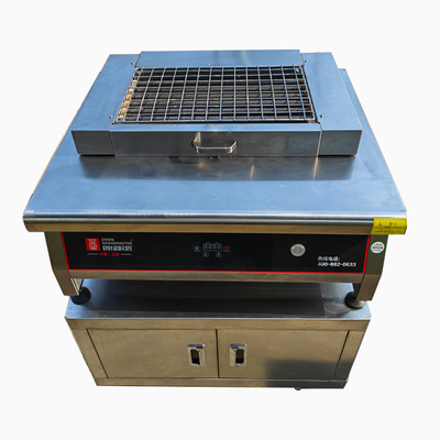 購入 小さいカウンタートップBBQのグリル45kg Kebabsのグリルのレストラン装置 online manufacture