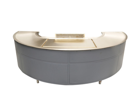購入 純粋な銅の物質的なTeppanyakiのグリルのテーブルElectronmagnetic R850 * 800mm online manufacture