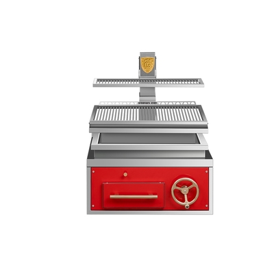 購入 業務用スペイン鉄製BBQ/ピザ/肉グリルデッキ炭オーブン オンライン製造