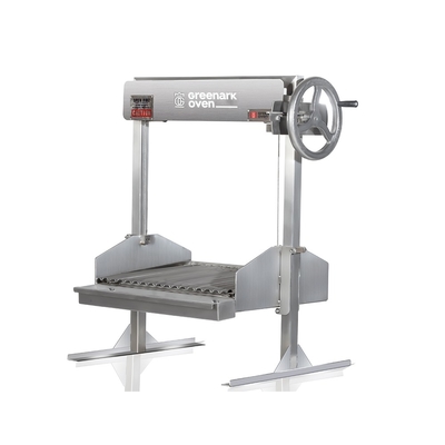 購入 業務用スペイン鉄製BBQ/ピザ/肉グリルデッキ炭オーブン オンライン製造