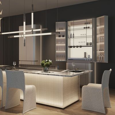 購入 Tailor-Made Teppanyaki Grill Table with Free Design Consultation and Advanced Ventilation Technology オンライン製造