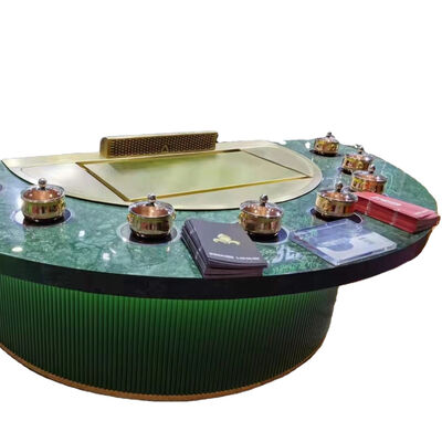 購入 Commercial Teppanyaki Grill Table with Beef Mutton Chicken Cooking Capabilities オンライン製造