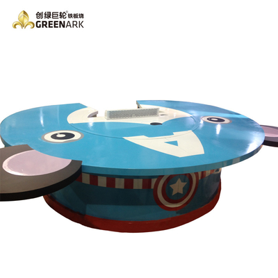購入 電気無煙Teppanyaki BBQのグリルのステンレス鋼材料 online manufacture
