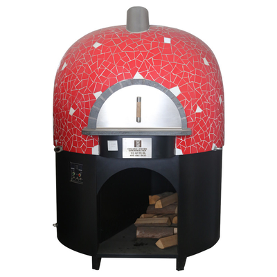 木製火商業イタリア ピザ オーブン