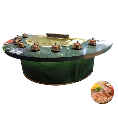 オーダーメイド 装飾 家具 レストラン ヒバチ グリル 平面 炊飯台
