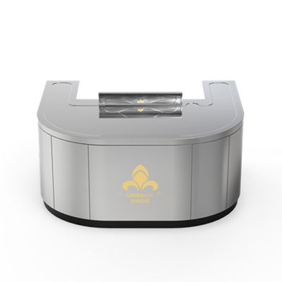 オプションの煙突付き、カスタマイズ可能な鉄板焼きグリルテーブル