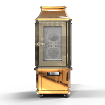 熱風ラムグリル機 17KW ガラスドア付き