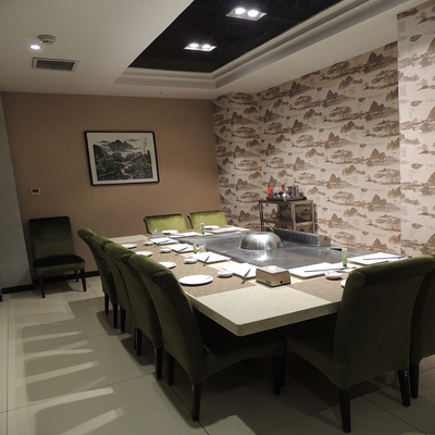 業務用鉄板焼きグリルテーブル 20mm合金鋼 8000W