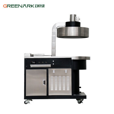 業務用バーベキュー用プロフェッショナル304ステンレス鋼デュアルモード10kW電力電気チャコールグリル