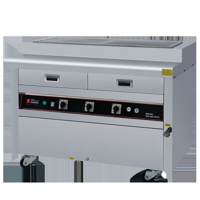 商業用BBQグリル 15KWの電力800°Cの高温と多機能のステンレス鋼グリルマシンを持つ電気の無煙グリル