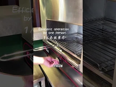 バーベキューKebabのためのサンショウウオの肉焼き器のカウンタートップのグリル