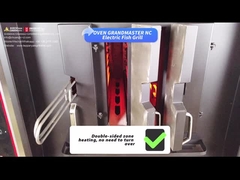 商業レストランの電気魚のグリルのオーブン機械